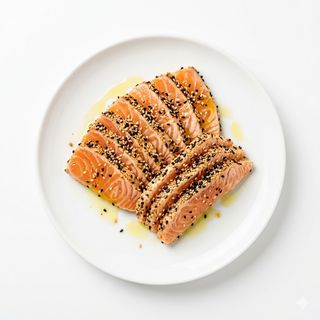 Salmón Sashimi Seared