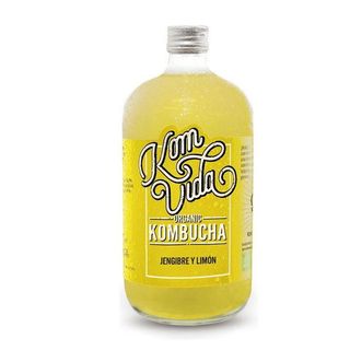 Kombucha de jengibre