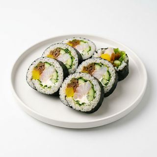 Futomaki z rybą maślaną