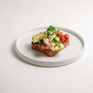 Egg benedict with Bacon