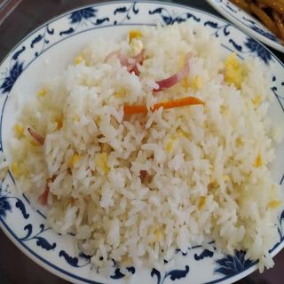 Arroz Frito Con Tres Delicias