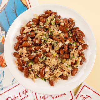 Фасоль с тунцом и луком (150 гр.)