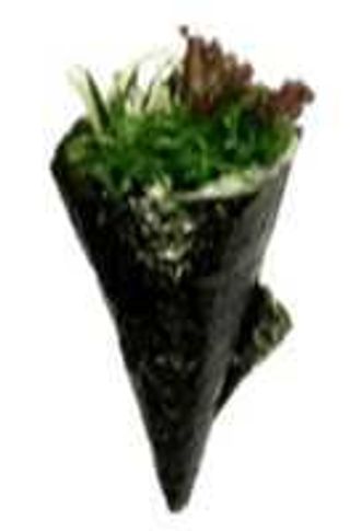 Wakame temaki - 1 pz - goma wakame, lattuga, cetriolo - piatto vegano