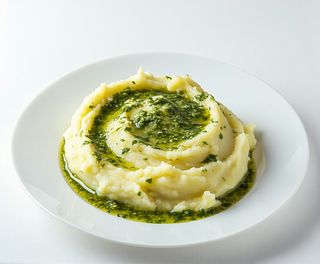 Piure cu pesto