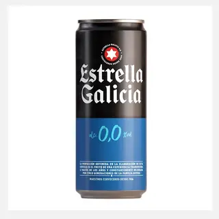 Cerveza Sin Alcohol Estrella Galicia 0,25