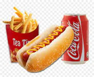 Panino hot dog + bibita 33cl + patatine