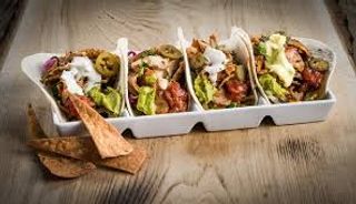 Tacos burger a kebab