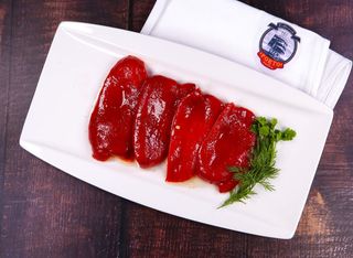 Салата Печени чушки с чесън и магданоз (200г)