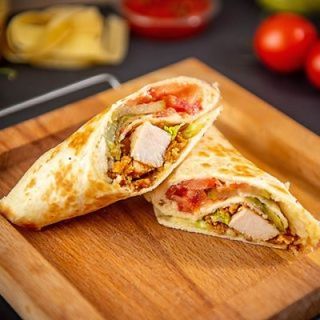 Honey barbeque crispy wrap