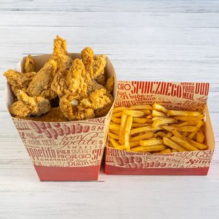 Menú 16 Alitas de Pollo Crujientes