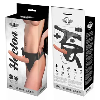 Harnes Vibrador Hector 20cm