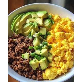 Scrambled Egg with Minced Meat