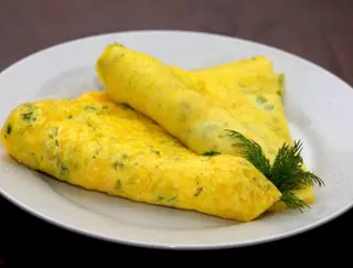 Омлет с сыром