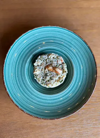 Risotto sa gamborima i blitvom