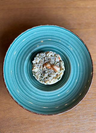 Risotto sa gamborima i blitvom