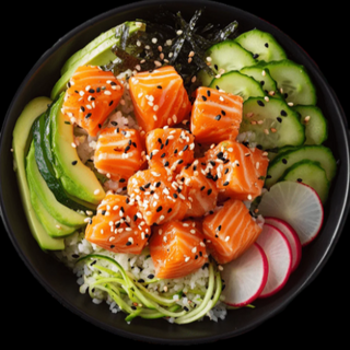 Poke de Salmón