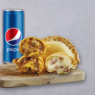 Pack 3 Empanadas A Elección + Bebida