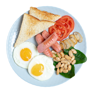 Завтрак с фасолью