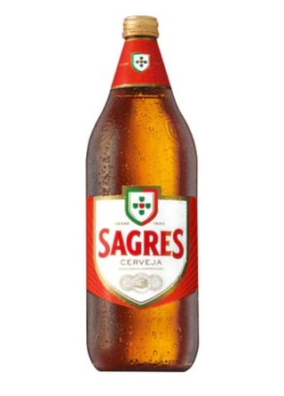 Cerveja Sagres 1 lt.