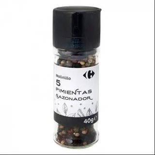 Molinillo Sazonador 5 Pimientas Carrefour 40 Gr.