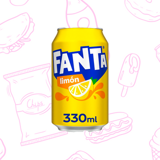 Fanta Limón Lata