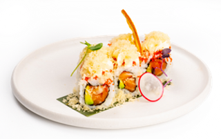 143. Sake tempura 8 pezzi