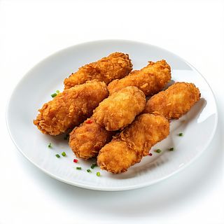 Crochete de pui pane