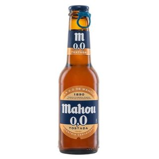 Cerveza Mahou 0.0 Tostada botella 33cl.