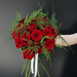 Ramo de 21 Rosas Rojas