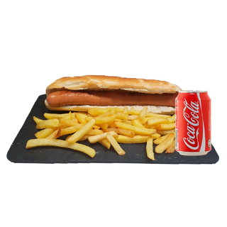 Frankfurt can patatas fritas