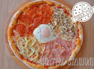 Pizza Quattro Stagioni 25cm