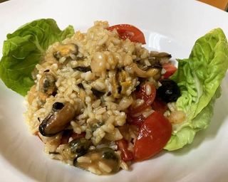 Rižoto sa plodovima mora posno 180 gr