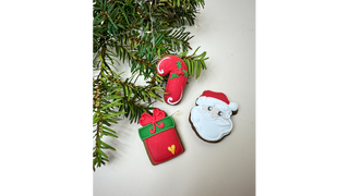 PIERNICZKI DEKOROWANE MINI MIKOŁAJ