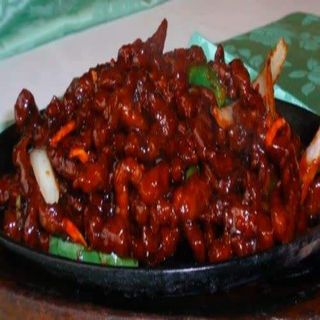 Ternera con salsa agridulce