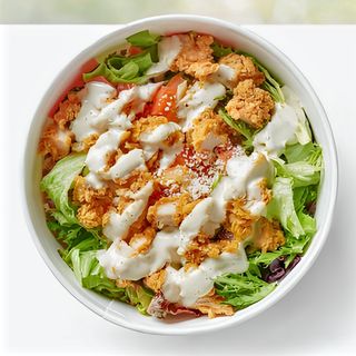 Цезар с хрупкави пилешка филенца (300гр)