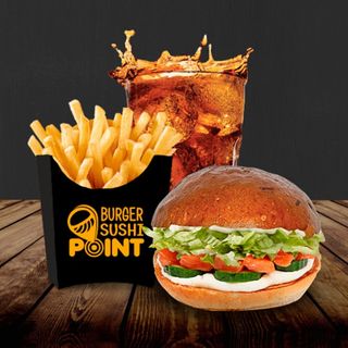  "Меню Бургер з лососем"