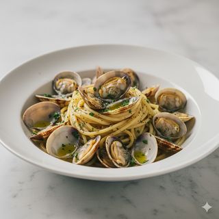 Spaghetti alle vongole veraci