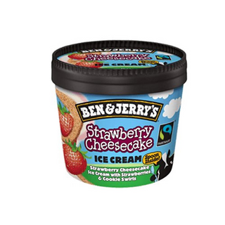 Helado Ben & Jerry's Strawberry Cheesecake 100ml