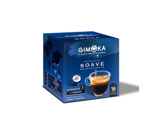 Кафе капсули Gimoka Soave Decaffeinato, съвместими със система Lavazza A Modo Mio (16 бр)
