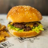 The Smash single burger