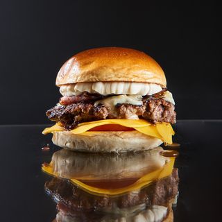 Gorgonzola Onions Burger