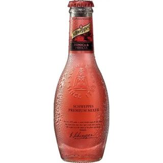 Tónica con Hibiscus Schweppes Premium Botella 20 Cl.