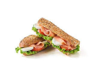 Salmão e queijo Fresco