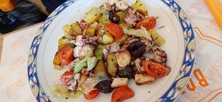 Insalata di mare Tiepida