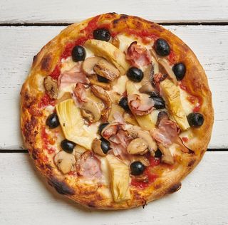 Pizza al tegamino farcita