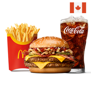 Мейпл Барбекю та Бекон Дабл Роял Меню