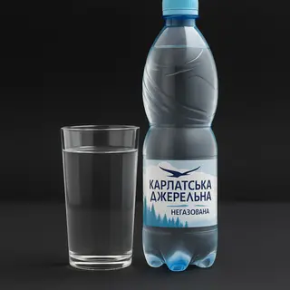 Карпатська джерельна негазована (0,5л)