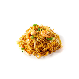 63.- Yakisoba Con Gambas