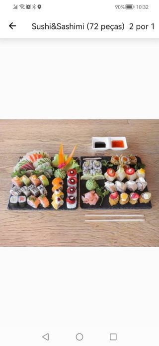 Sushi mix Hot 2 (54 Peças)