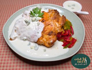 PULPA DE PUI CU SOS QUATRO FORMAGI..